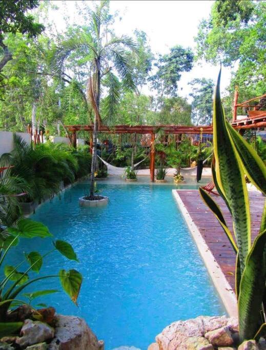 Apartment With Private Pool Tulum Chemuyil Luaran gambar