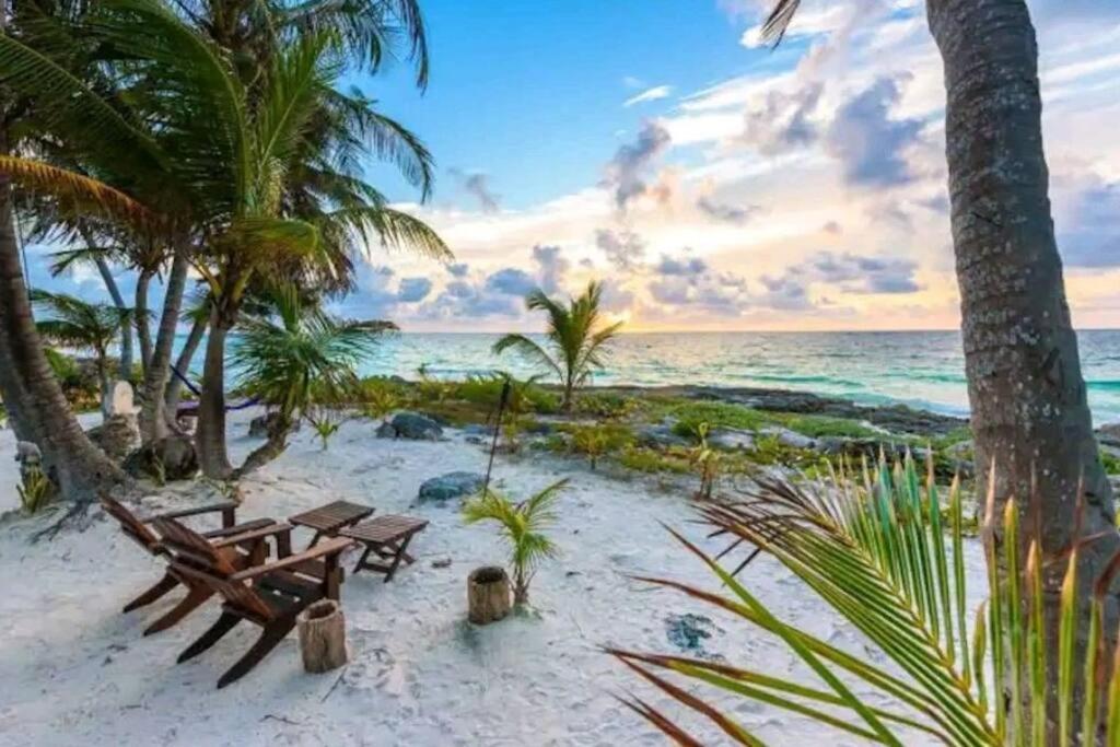 Apartment With Private Pool Tulum Chemuyil Luaran gambar