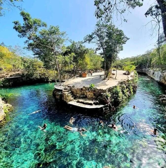 Apartment With Private Pool Tulum Chemuyil Luaran gambar